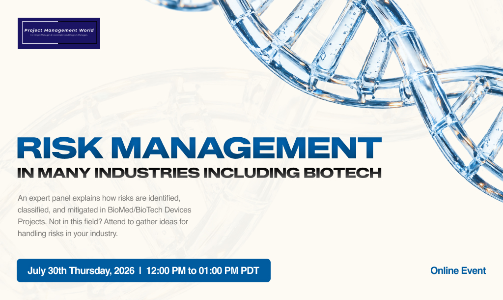 Risk Management in BioMed