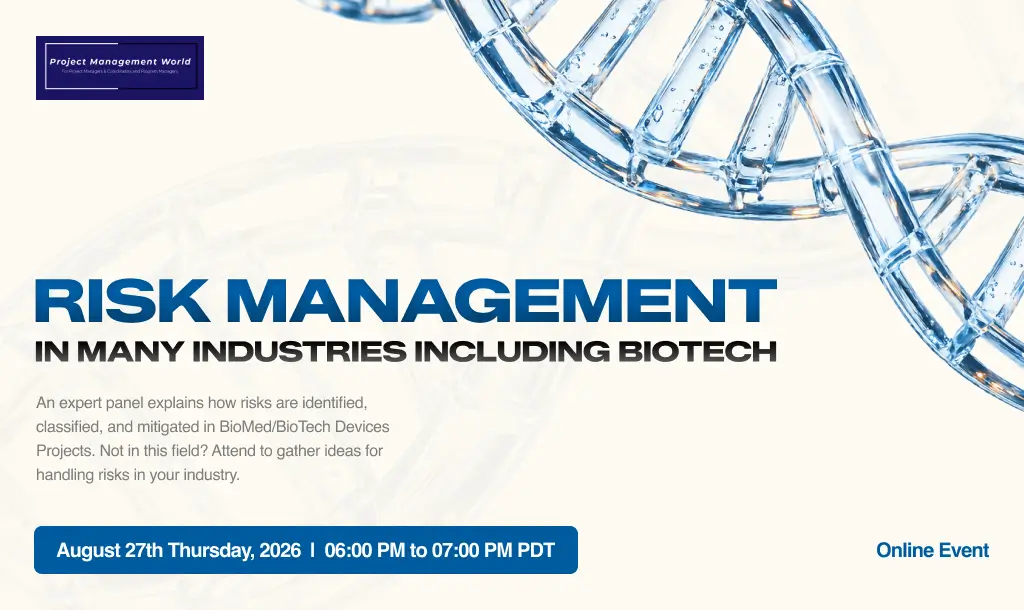 Risk Management in BioMed